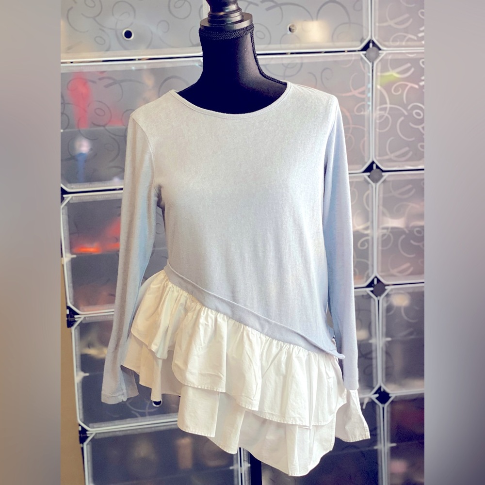 Sheema Asymmetrical Side Frill